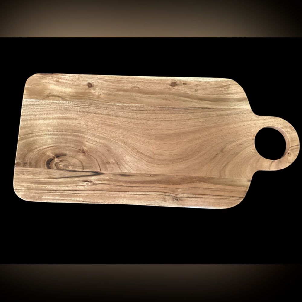 New Rectangular‎ Acacia Wood Charcuterie Board - Member’s Mark